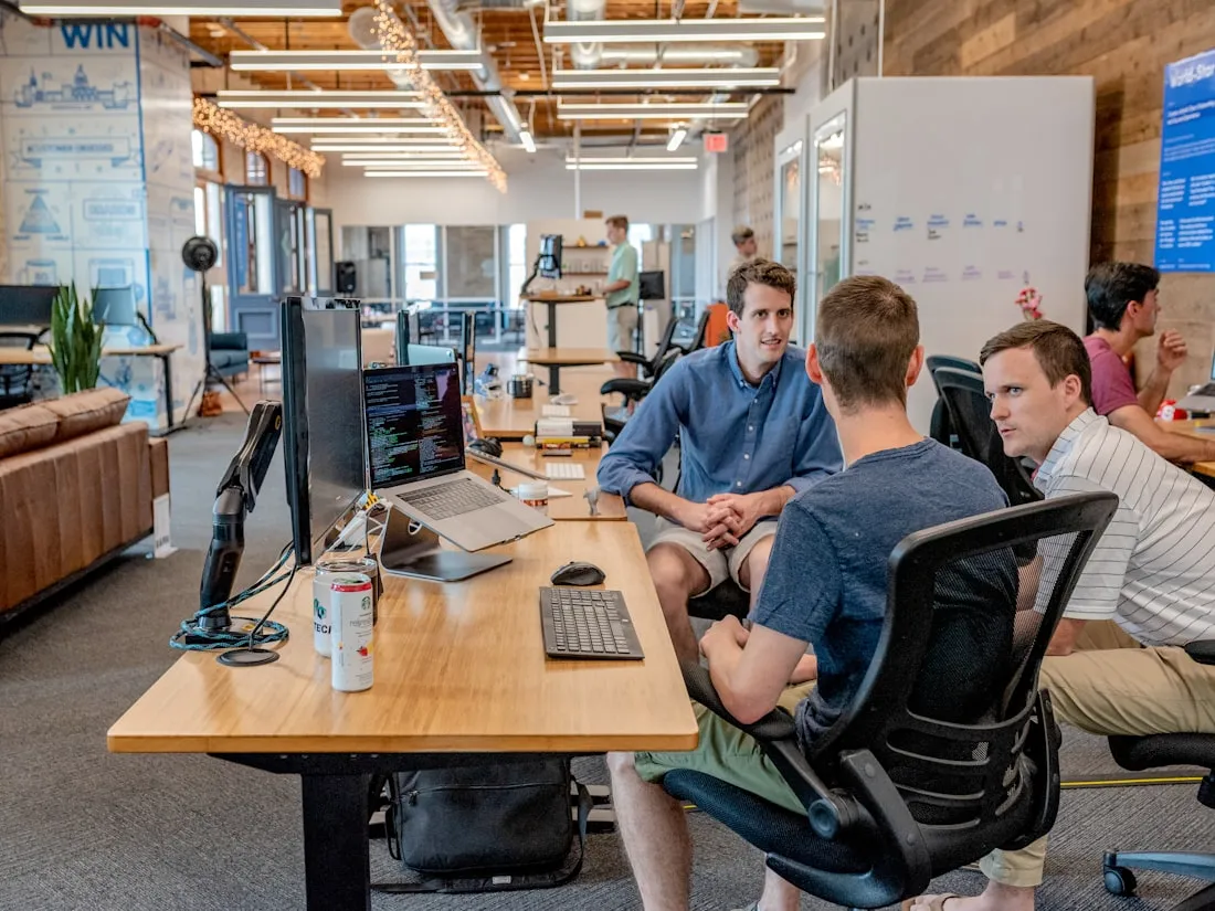 Planning session with a client team