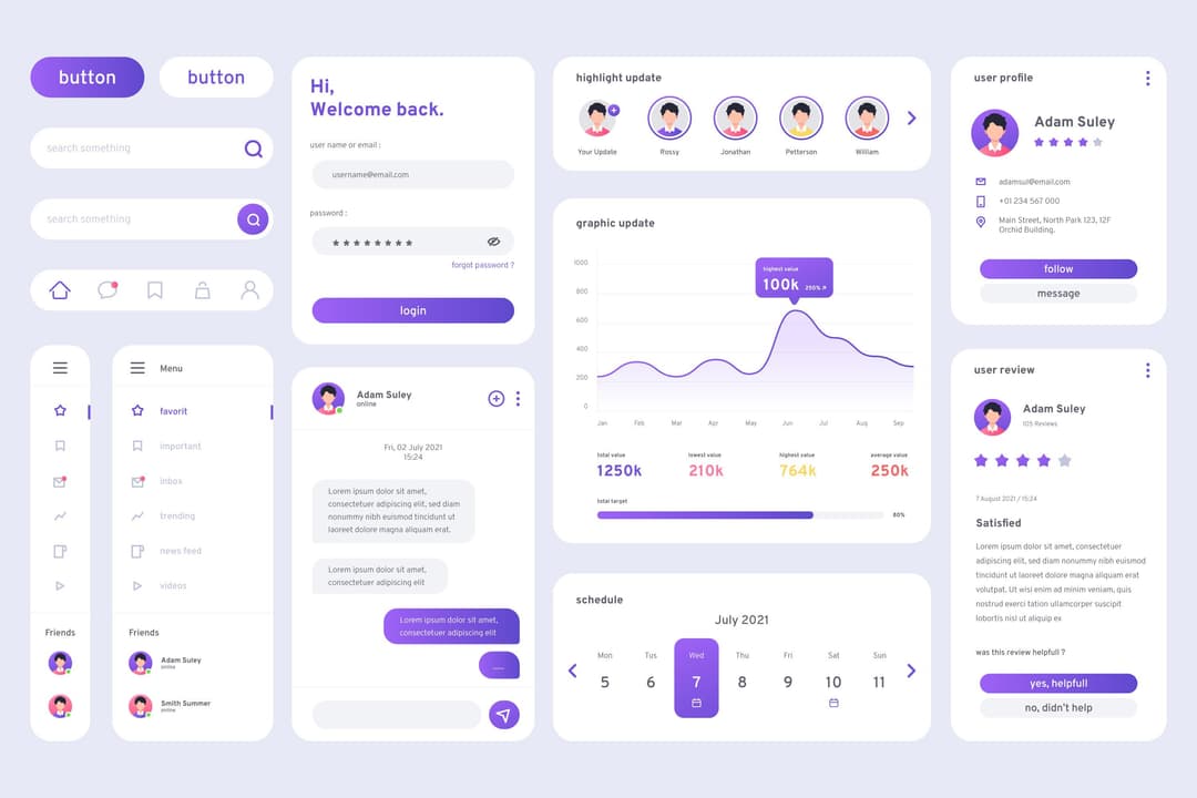 UI/UX Design Example