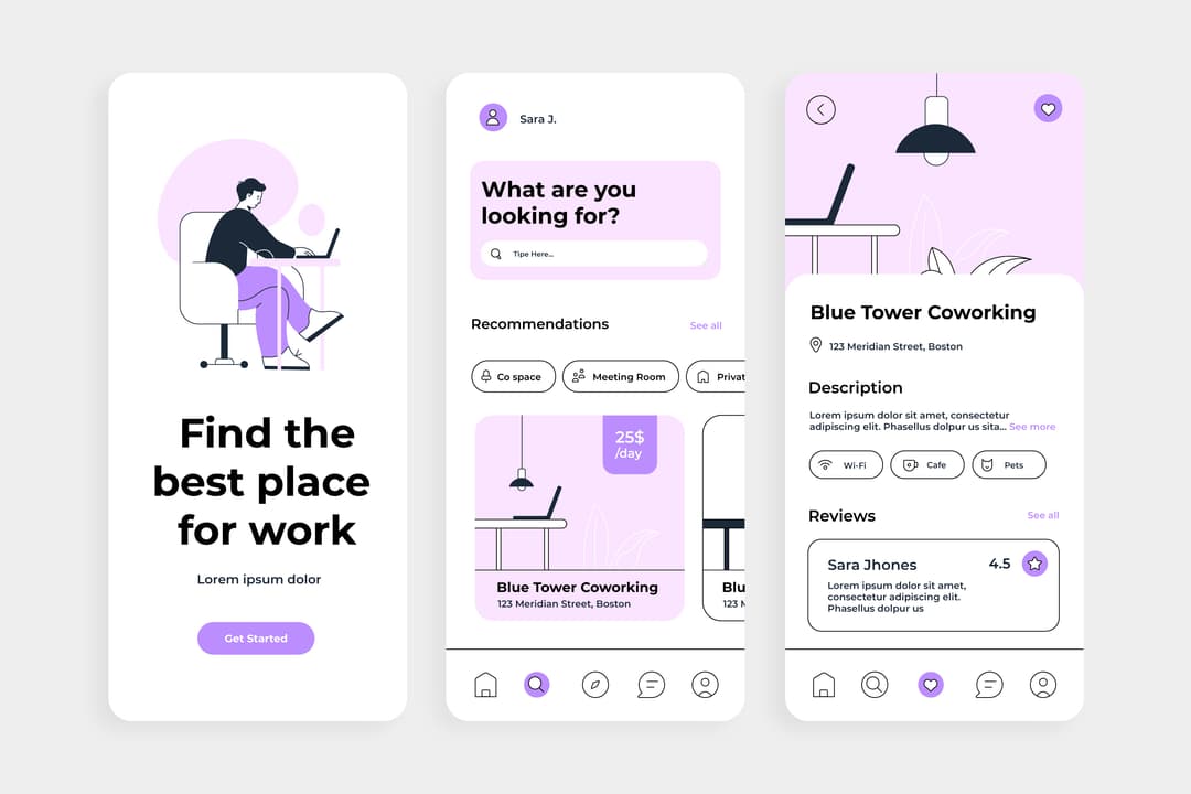 UI/UX Design Example